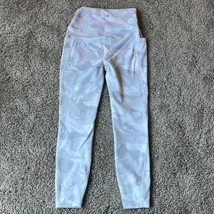 RBX white camo leggings